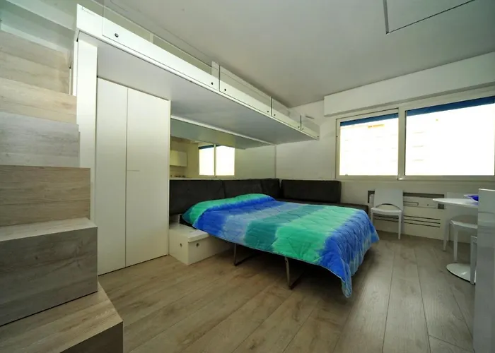 Monolocale 3 posti letto vista mare