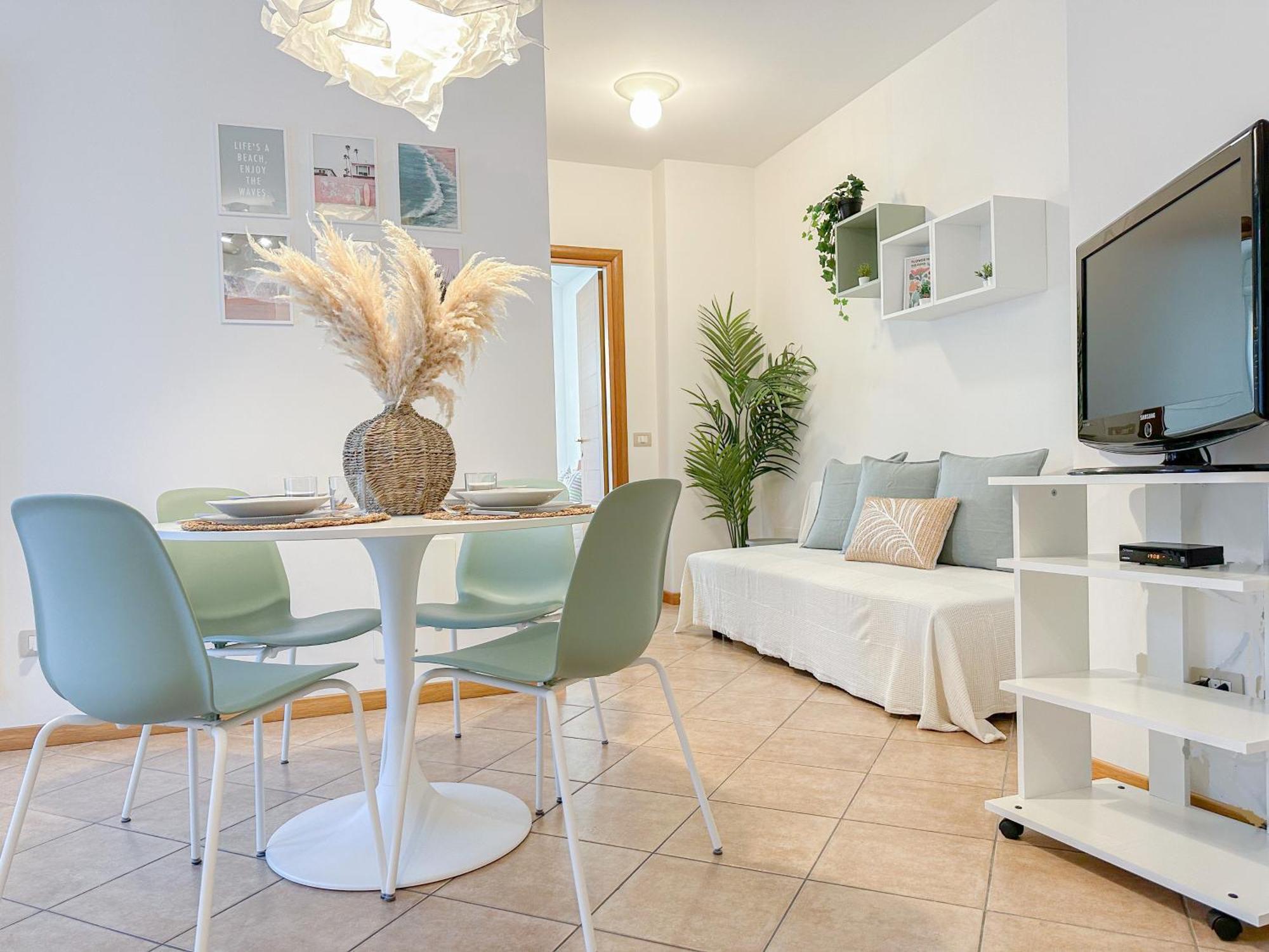 Greenmare Mare A 100 M, 2 Balconi E Parcheggio Gratuito Riccione