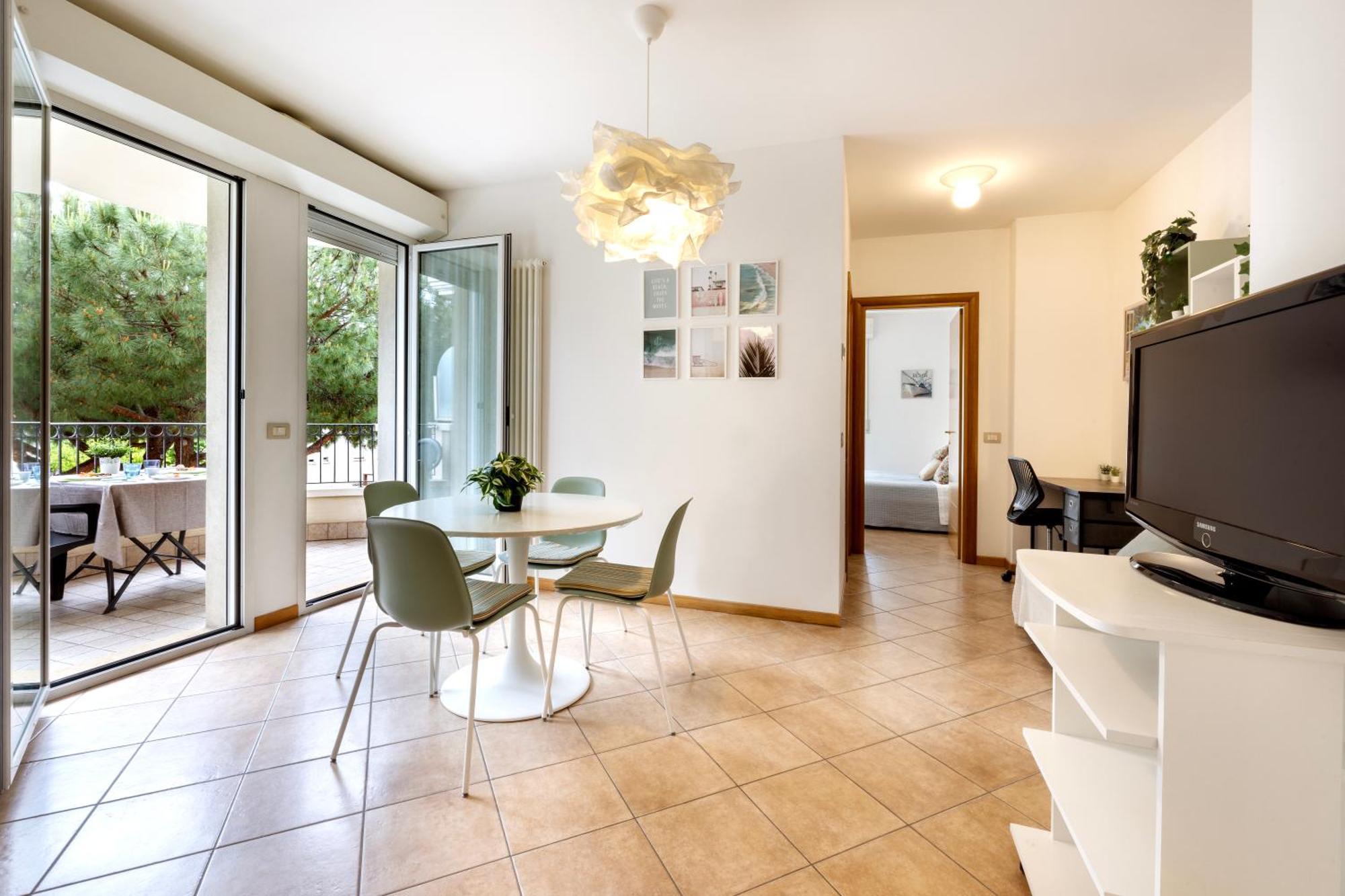 Apartment Greenmare Mare A 100 M, 2 Balconi E Parcheggio Gratuito Riccione